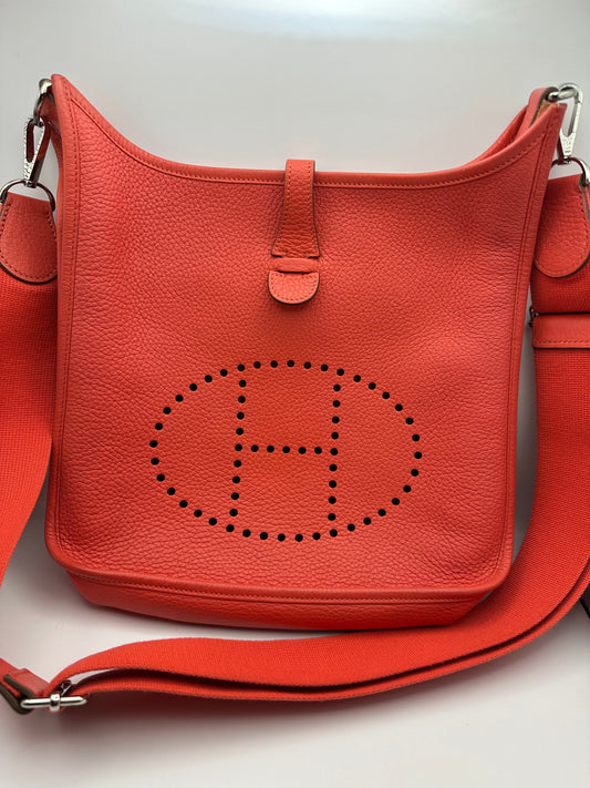 Hermes Taurillon Clemence Evelyn III PM