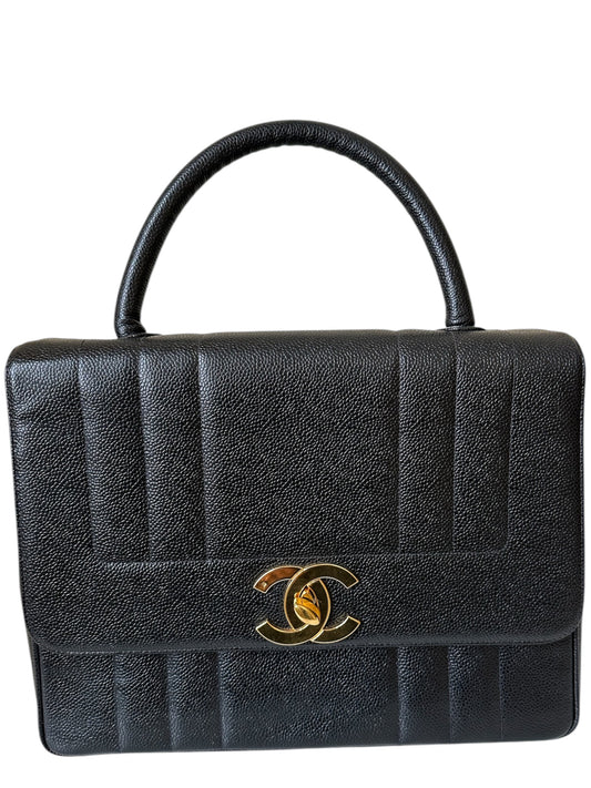 Chanel Caviar skin mademoisell stitch handbag